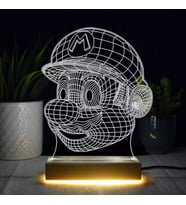 Animasyon Karakteri Tasarımlı 3d Led Lamba