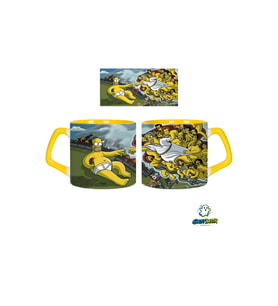 Ghostbastır Design Simpson Tanrının Eli Kupa Bardak Tek Adet 0693