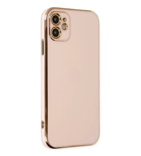 Pilelistore   iPhone 12 Kılıf Volet Silikon - Pembe
