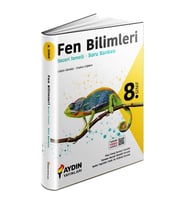 Aydın Yayınları 8. Sınıf Fen Bilimleri Beceri Temelli Soru Bankası