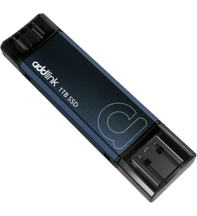 Addlink P50 1TB Harici SSD USB C, 1.050 MB/sn'ye kadar, USB 3.2 Gen2 Tip-C + USB A Bellek