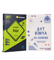 Referans Yayınları AYT Kimya Optimum Soru Bankası ve Çöz Kazan Deneme Seti 2 Kitap