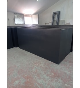 DİKDÖRTGEN FİBER SAKSI 30X100X70