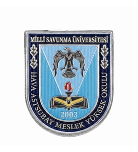 MSÜ Hava Astsubay Meslek Yüksek Okulu Mont Brövesi - Dahili Mont Brövesi - Arkası Cırtlı