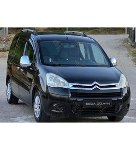 Citroen Berlingo Krom Ayna Kapağı 2008 - 2012 ABS KROM 2 Parça
