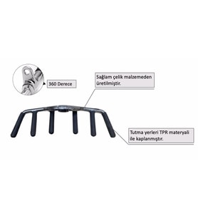 PROFORCE BAR 116 LAT BAR ÇOK AÇILI SIRTA ÇEKİŞ BARI