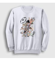 Presmono Unisex Beyaz Niupi Futbol Anime Kaptan Captain Tsubasa Sweatshirt 325531tt