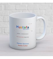 Kişiye Özel Meslek Bilgisayar Öğretmeni Hediyelik Kupa Bardak 1 Adet