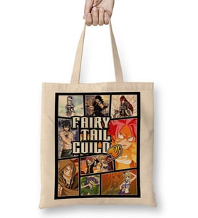 Fairy Tail Guild Anime GTA Style Bez Çanta Uzun Saplı