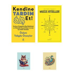 Mucize Ritüelleri - Kevser Demet - Kendine Yardım Et - Özlem Tokgöz Özsoylar - Not defterli seti