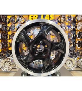 4 Adet ARC-L963 7*16 5*100 ET35 73,1 BLACK MACK JANT (Takım)