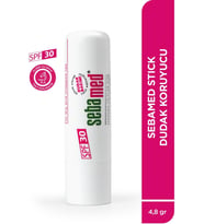 Sebamed Dudak Koruyucu Bakım Kremi Stick 30 SPF 4.8GR (Kurumuş Çatlamış ve Hassas Nemlendiricili) (Beyaz)