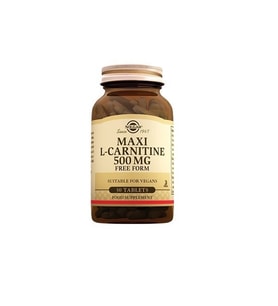 Solgar Maxi L-Carnitine 500mg 30 Tablet