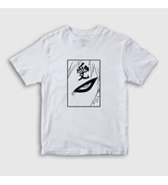Presmono Unisex Çocuk Beyaz Gaara Anime Naruto T-Shirt 317689tt