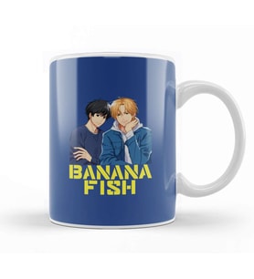 Banana Fish 04 Kupa Bardak Porselen