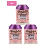 3 Adet Altınbaşak Oya ve Dantel İpi 20 gr - Royaleks - No: 036