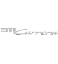 PORSCHE 911 CARRERA UYUMLU KROM BAGAJ YAZISI YENİ TİP