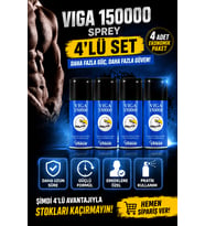 Viga 150000 Geciktrici Sprey 4 Adet - Ücretsiz ve Gizli Kargo
