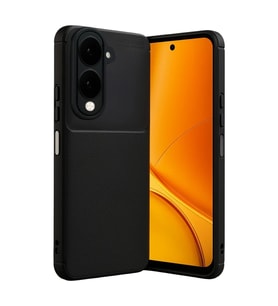Vivo Y29S Auto Focus Karbon Kapak - Siyah