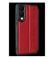 Galaxy S25 Edge Flip Cover - Kırmızı