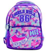 Muggle Anaokulu Çantası Girls Rule Mor Mu-6801