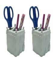 2 ADET KALEMLİK DENİZ FENERİ MODEL POLİRESİN OFİS GERECİ  7X7X12CM