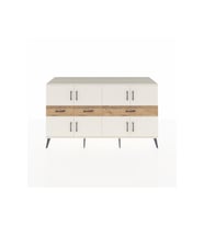 Kronos Konsol 5 Raflı 3 Çekmeceli 8 Kapaklı 176x59x99 Aytaşı-Aytaşı/Çam