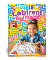 Çocuklara Labirent Bulmaca 3-6 Yaş