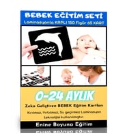 Bebek Eğitim Kartları (0-24 Aylık)