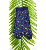 NİVEMESHOME 4480 ERKEK LYCRALI COTTON BOXER LACİVERT PACKMAN DESENLİ XL BERRAK