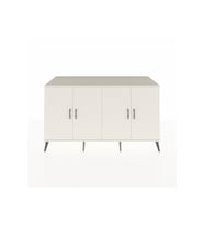 Kronos Konsol 4 Raflı 4 Kapaklı 176x59x99 Aytaşı-Aytaşı/Antrasit