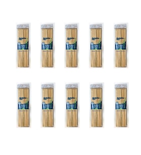 Dolphin Bambu Ahşap Çöp Şiş - 25 Cm. - 100 lü 10 Paket