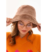 Peluş Bucket Kova Şapka