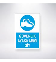 Güvenlik Ayakkabısı Giy