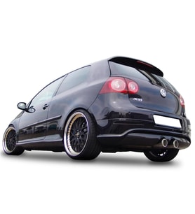 Volkswagen Golf 5 (2003-2009) R32 Arka Tampon Eki - Difüzör (Plastik)