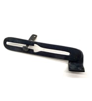Antika Tarz Dekoratif Pirinç Vasistas Makas - 155x24 mm, Oksit