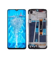 Oppo A7X ile Uyumlu Lcd Ekran Dokunmatik Çıtalı Cph1825 (Siyah)