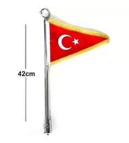 Oto Flama Bayrak Direği Tampona Takılan Bayrak Direği