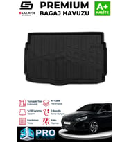 S-Dizayn Hyundai i20 3D Pro Bagaj Havuzu 2020 Üzeri A+ Kalite