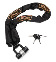 Armor 812 MV Military Serisi Çelik Zincir 1.20mt 12mm+Ubar Kilit