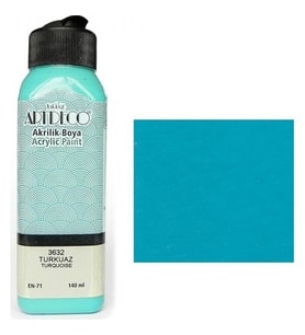 Artdeco 140Ml Turkuaz Akrilik Boya 3632