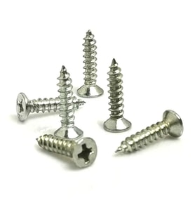 Klips, Menteşe, Ayak, Ağaç, Sunta Vidası 3X13 Mm - Nikel 100 Adet