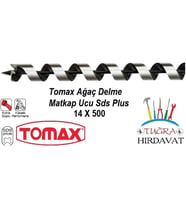 Tomax Sds Plus Ağaç Delme Ahşap Delme Matkap Ucu 14x500