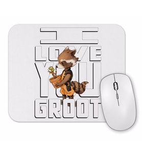I Love You Groot Mouse Pad