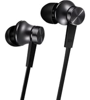 Xiaomi Mi Piston Basic Edition Kulakiçi Mikrofonlu Kulaklık (Yassı Kablolu) (Siyah)
