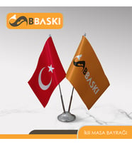 İkili masa bayrağı(Direk dahil)