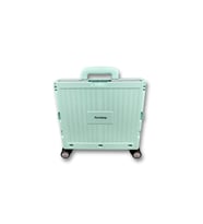 Yeşil 4 Tekerlekli 32L Standart Boy Alışveriş Arabası