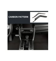 Honda Civic Fc5 Fk7 2016 - 2021 Için Karbon Fiber Sağ Ve Sol Direkler (Siyah)