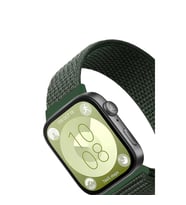 Huawei Fit 4 Hasırlı Cırtcırtlı Kordon (saat Değildir) - Koyu Yeşil