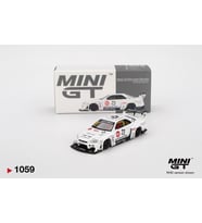 Mini GT 1059 BL Nissan LB-ER34 Super Silhouette ATHLETE/COLLET 1/64 Model Araba (Beyaz)